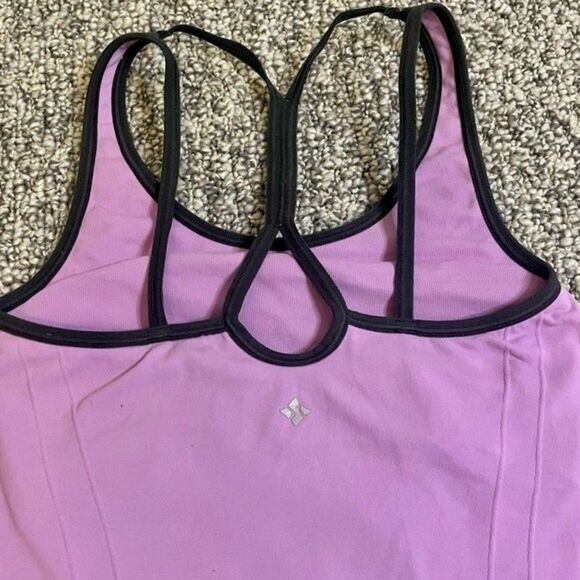 NUX Purple Compression Tank Top Size Medium - Picture 5 of 6